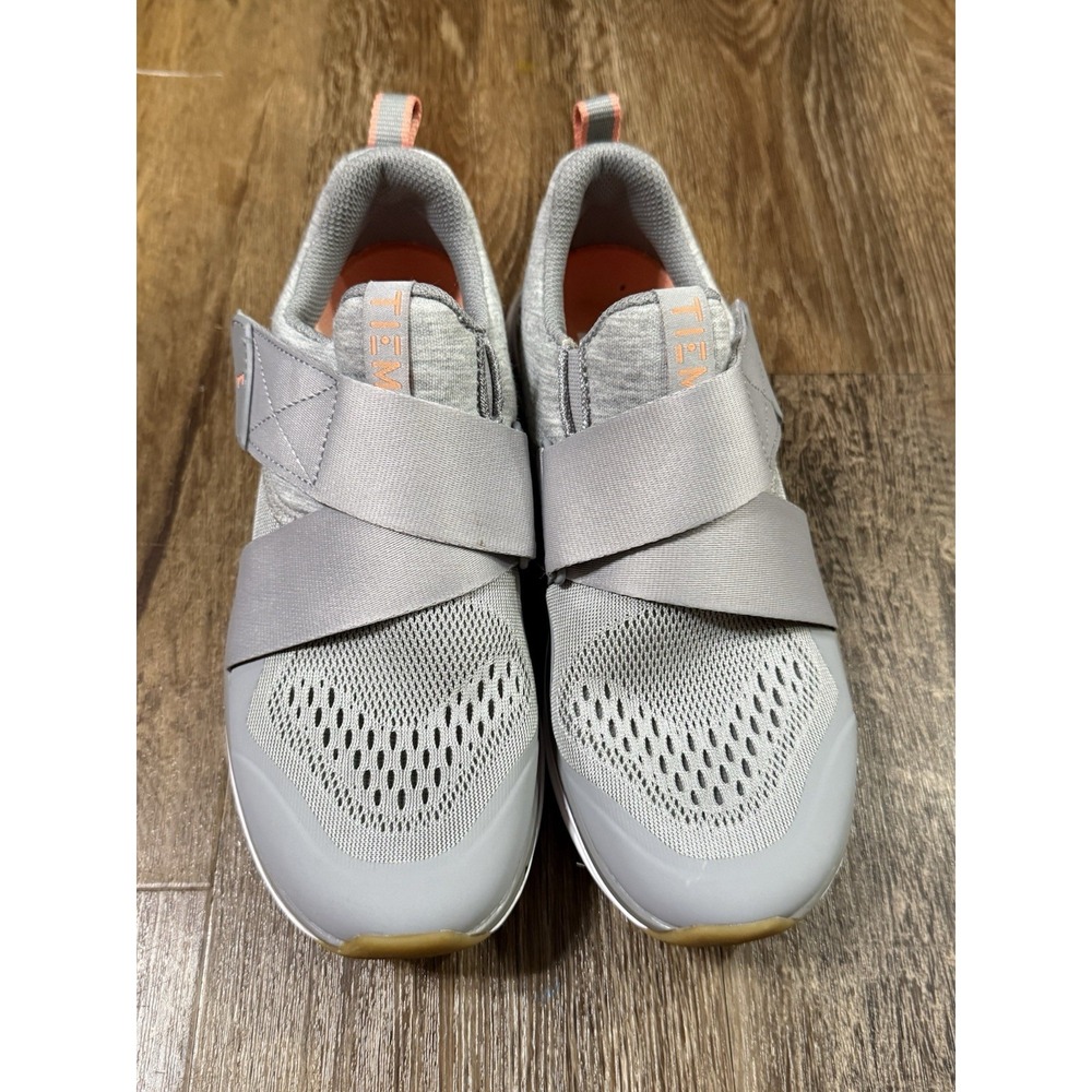 Tiem Slipstream Cycling Spin Shoes Lunar Grey Women's Sz 5.5 US Indoor Bike